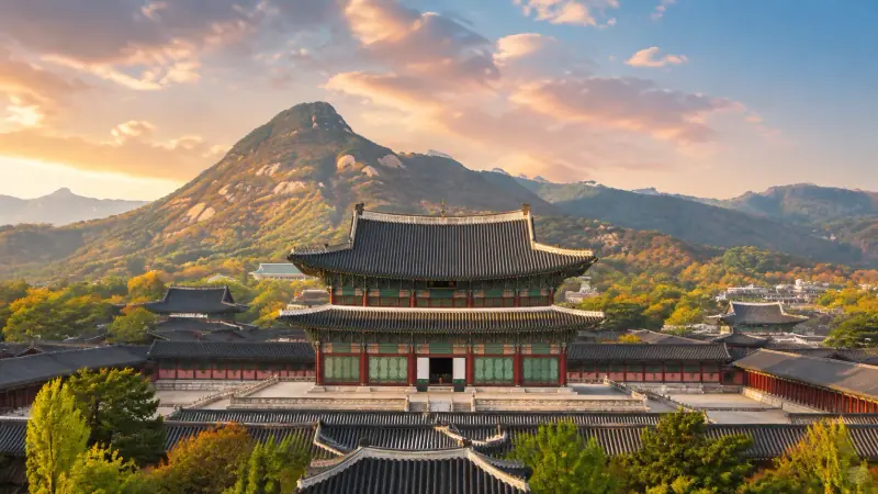 South Korea travel destination